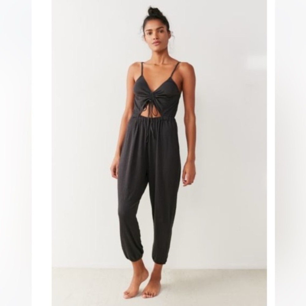 Urban Outfitters Out From Under Black Cut-Out Jumpsuit